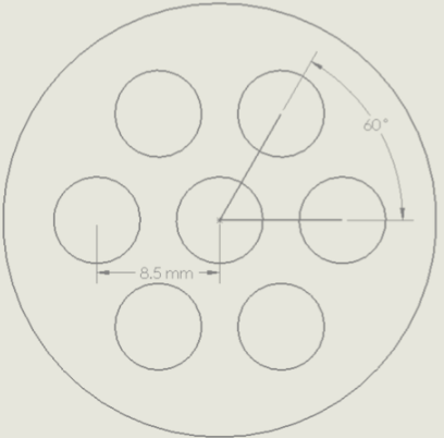 Custom Immunodiffusion Plate Design